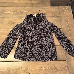Michael by Michael Kors Printed Blouse in XS
